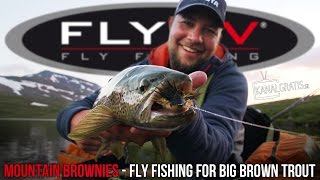 FLY TV  Mountain Brownies  Fly Fishing for Big Brown Trout