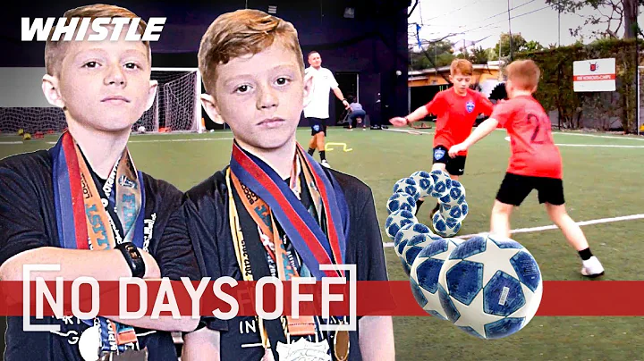 10-Year-Old VIRAL Soccer Twins Have PERFECT Chemis...