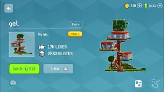 Block Craft 3D: Building Simulator Games For Free Gameplay#1566 (iOS & Android) | Tree 🌳 House 🏠