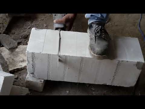 cutting of AAC Block