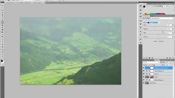 Photoshop CS5 - Tiltshift