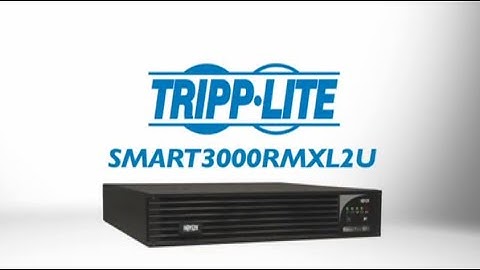 Tripp Lite SMART3000RMXL2U UPS System
