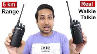 BEST License Free Walkie Talkie In India | Long Range 5km Walkie Talkie Retevis RB29 Review in Hindi