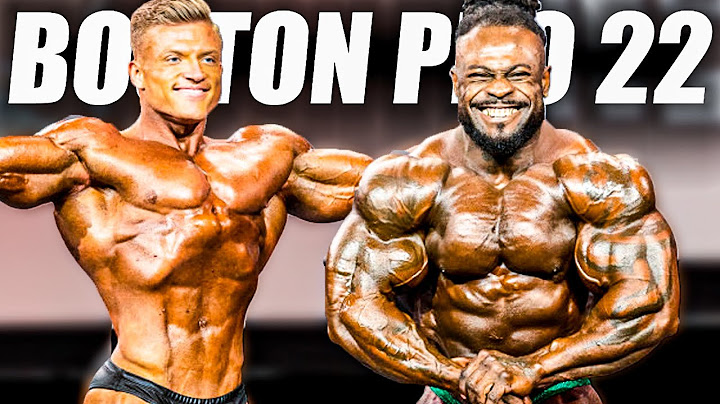 BOSTON PRO 2022 HD - FINAL CLASSIC PHYSIQUE Y OPEN - Victor Valdivia