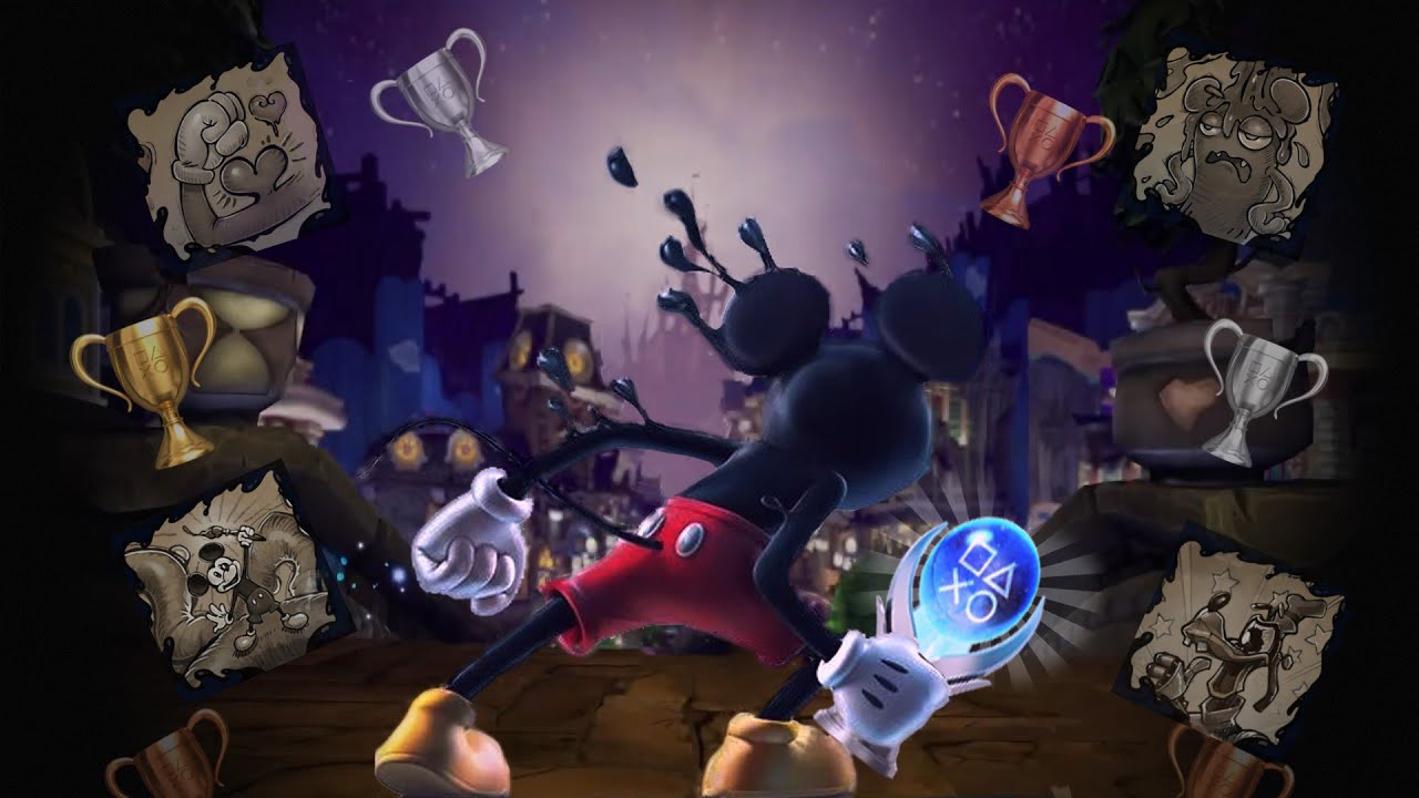 Epic Mickey Rebrushed Tiene un PLATINO muy Nostalgico