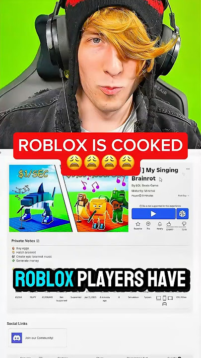 roblox is cooked