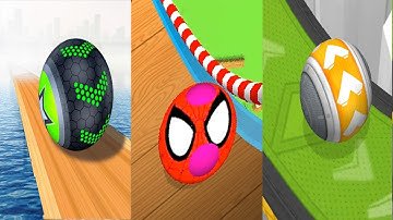 Going Balls VS Sky Rolling Balls VS Gyro Balls -  All Levels Gameplay Android iOS Ep 1