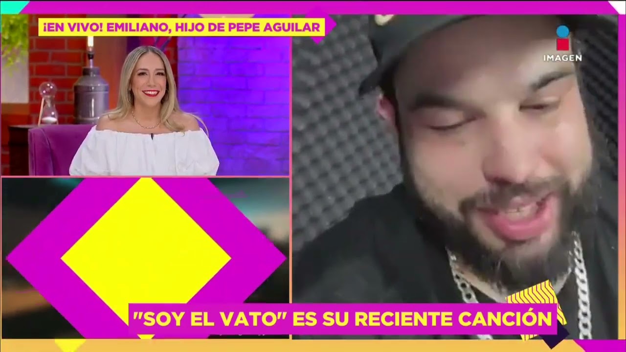 EN VIVO Emiliano, hijo de Pepe Aguilar nos presenta su nuevo sencillo 'Soy el vato' | De Primera Man