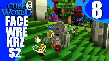 Facewreckers s02e08 - Mystery Portal - Alpha Gameplay Multiplayer Cubeworld LP