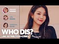 SECRET NUMBER - Who Dis? (Line Distribution + Color Coded Lyrics)