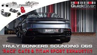 This Aston Martin DBS Superleggera Sounds Bonkers with our 'Race' Cats \& Sport Exhaust Fitted
