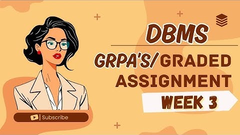 DBMS WEEK 3 GRPA
