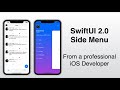 Side Menu in SwiftUI 2.0 Like A Professional | Select Menu Options