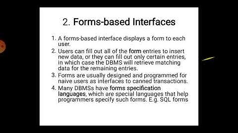 DBMSSession 14 2 3 2 DBMS Interfaces