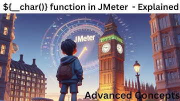 How to use ${  char} in-built function in #jmeter #jmetertutorial #performancetesting #littleslaw
