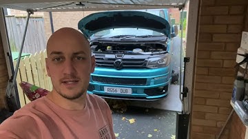 VW T5 - Stance+ ProLine Coilovers & H&R Anti-roll Bar - Part 1 - Front Dismantle