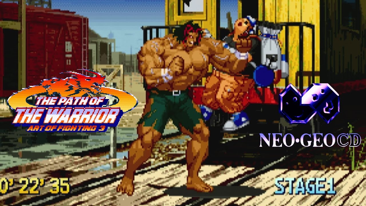 The Path of the Warrior: Art of Fighting 3 playthrough (Neo Geo CDZ ...