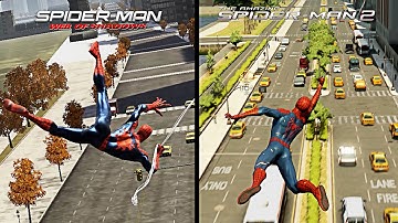 Spiderman Web Of Shadow 2008 Vs The Amazing Spider man 2 2014 | Comparison
