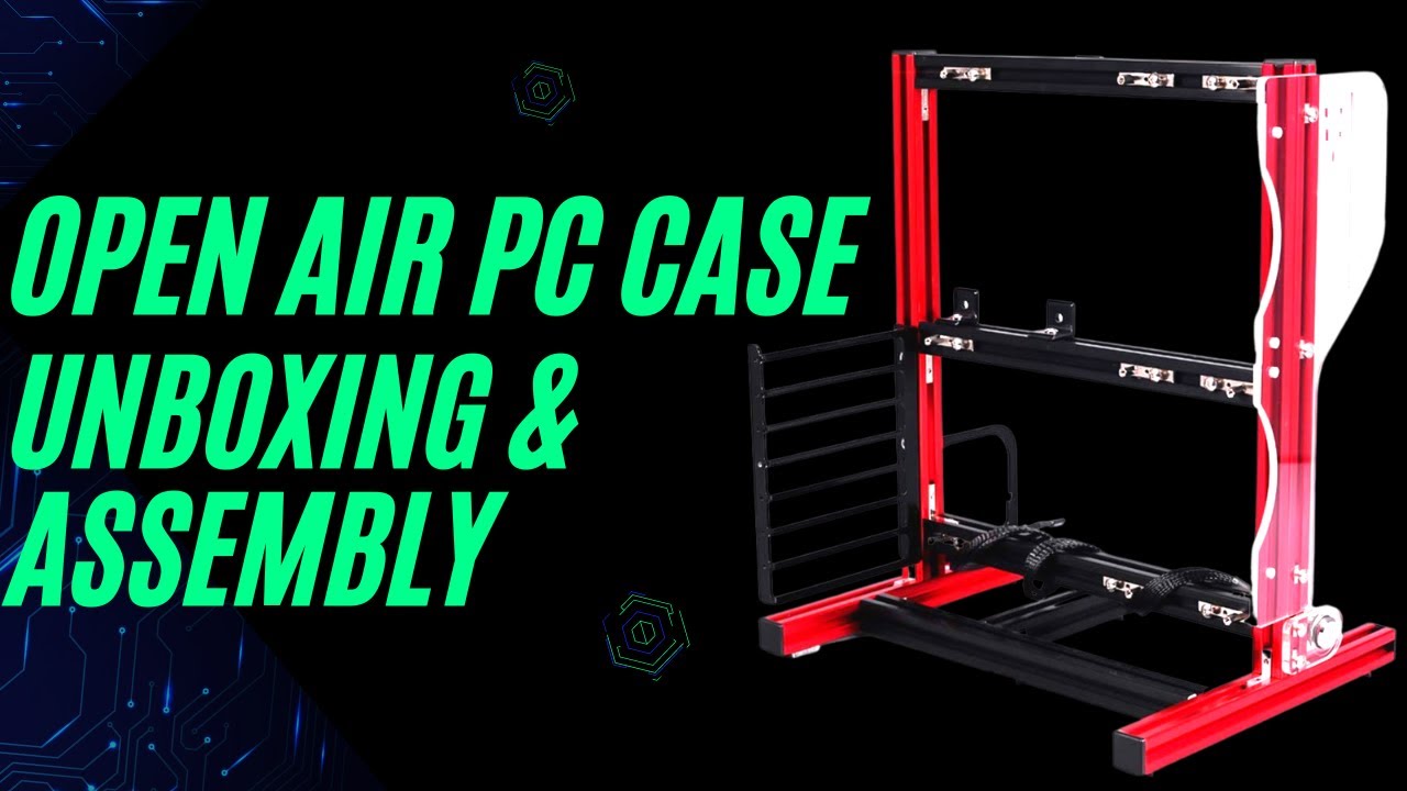 Micro Atx / Atx / Itx Aluminum Open Air Frame Chassis Pc Case Unboxing And  Assembly Computer System - Youtube