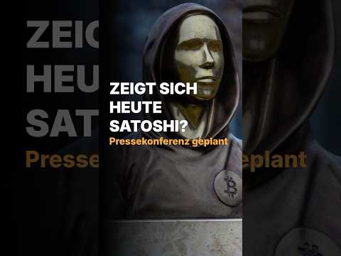 Gibt Satoshi Nakamoto eine Pressekonferenz?