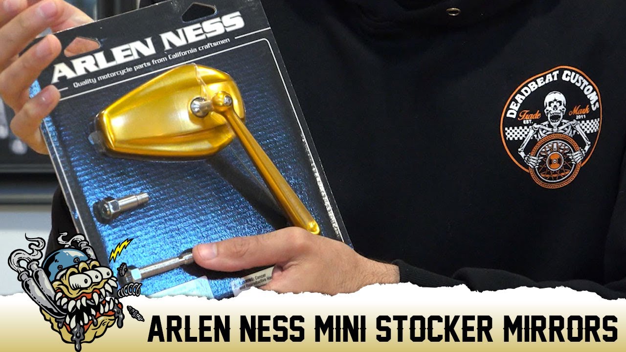 ミニストッカーミラー ゴールド ミラー ARLEN NESS