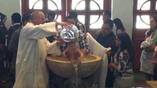 Baby baptism