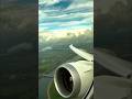 Boeing 787 Dreamliner taking off from Dusseldorf airport (DUS)