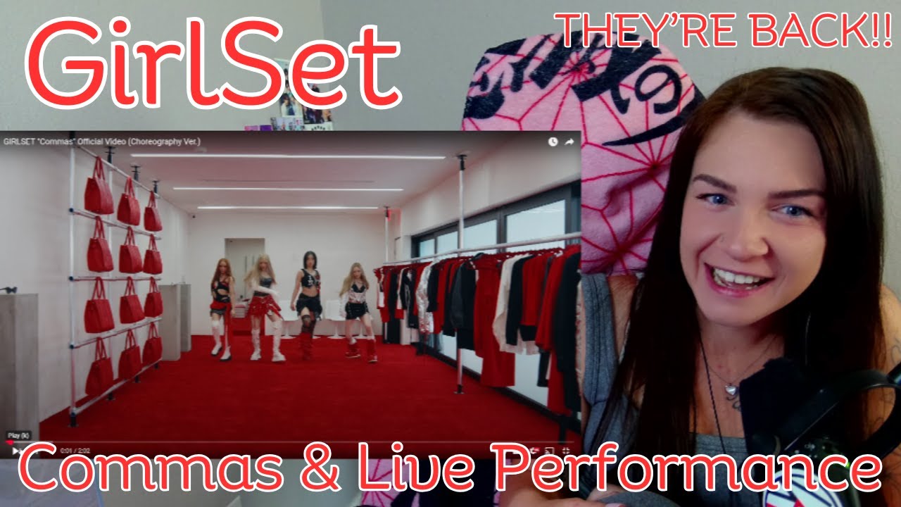 First Reaction to GirlSets Comeback Commas