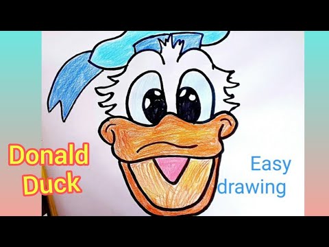 Video: Cum Să Desenezi Duck Donald Cu Un Creion Pas Cu Pas