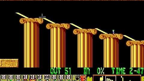 Lemmings - Tricky Level 7