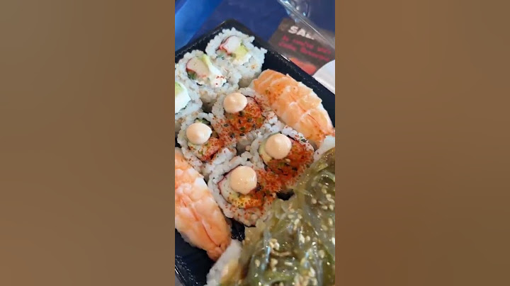 IL SUSHI IN STAZIONE?? #cibo