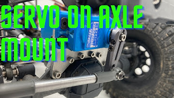 Element Servo On Axle Mount and Axle Truss