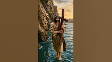 Jesus Walks on Water, Carrying the Cross