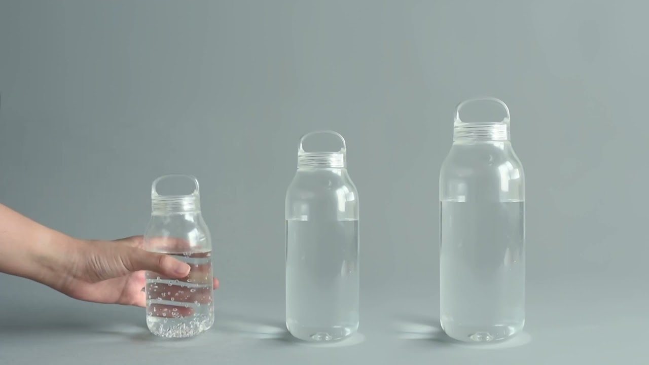 Kinto Water Bottle Clear 300ml