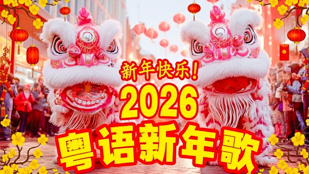 【粤语新年歌】新年歌2026(廣東話) 🧨 🧧100首传统新年歌曲(廣東話) 🎵 Cantonese New Year Song 2026: 欢乐年 / 祝福你 / 今年勝舊年 / 齐齐贺吓你