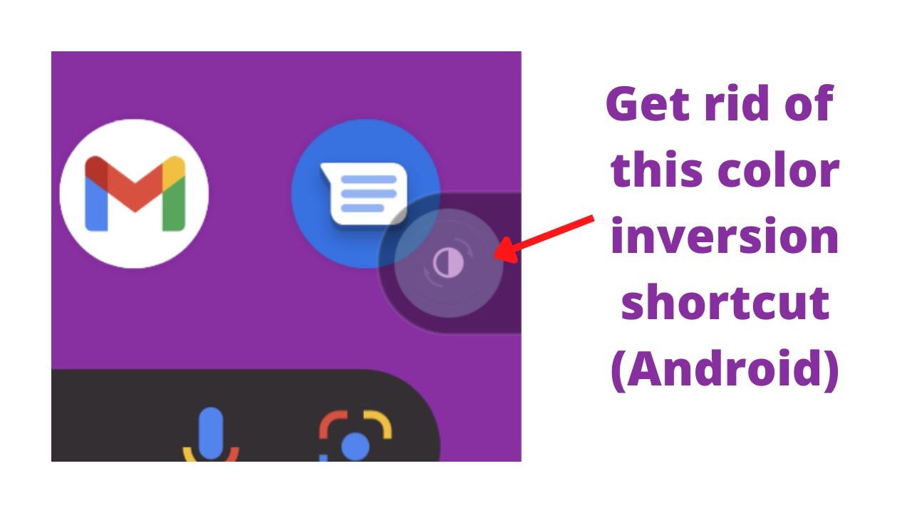 How To Invert Colors On Androids!