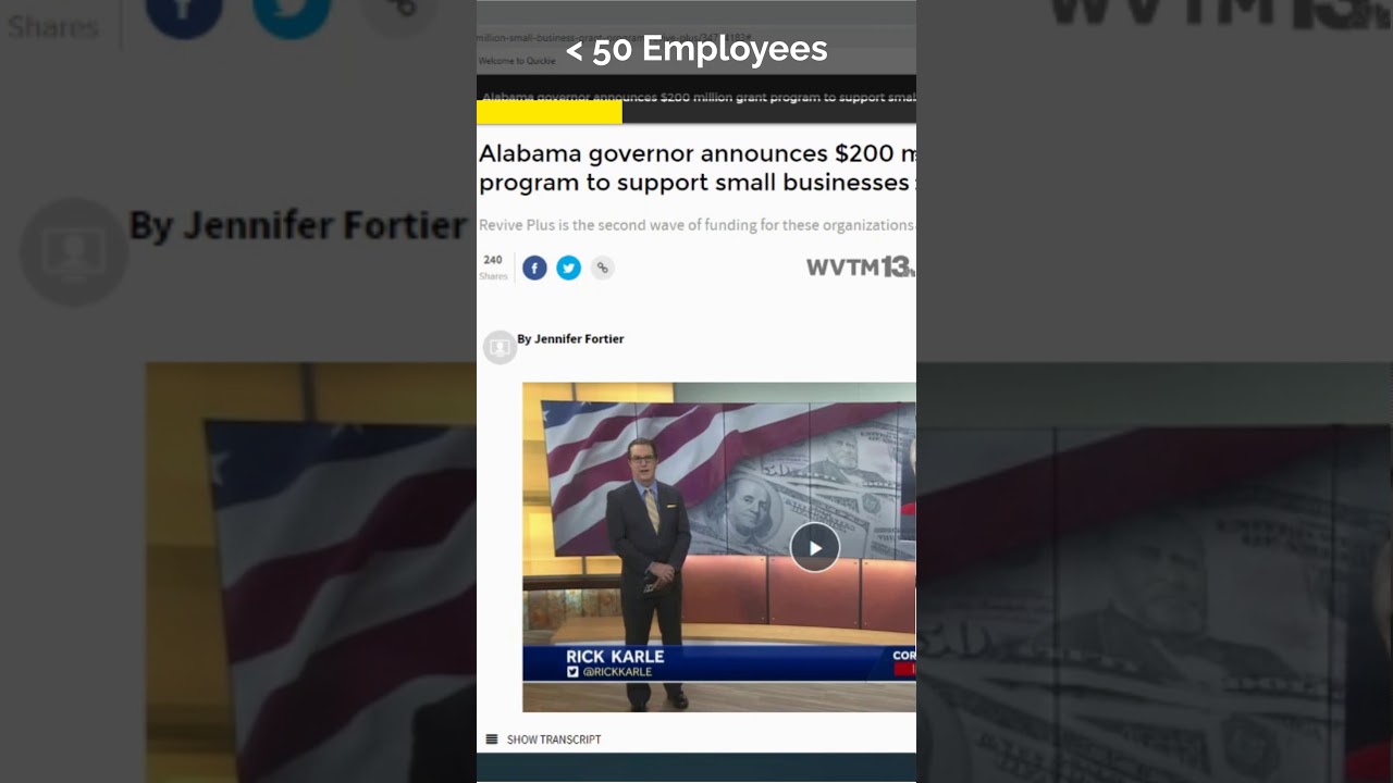 20k Grant For Small Business 2020 Alabama Small Business Relief Grants Revive Plus Shorts