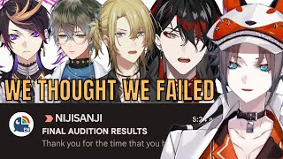 How Luxiem Reacted When They Got Their Nijisanji Acceptance Email Mysta, Ike, Shu, Luca, Vox