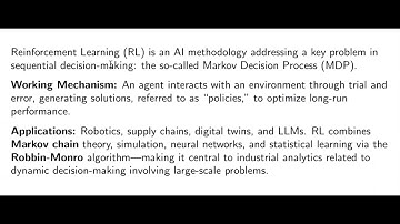 A tutorial on Reinforcement Learning (RL) - October 2025