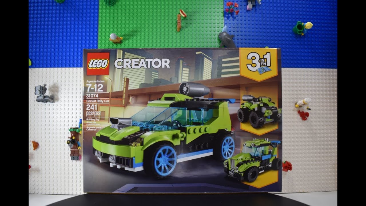 ****LEGO Creator 3-In-1 31074 Rocket Rally Car - Rocket Truck*****Unboxing*****Build*****Review****
