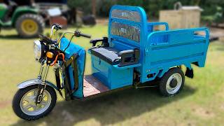 I bought a CHEAP AUCTION CHINESE tuk tuk