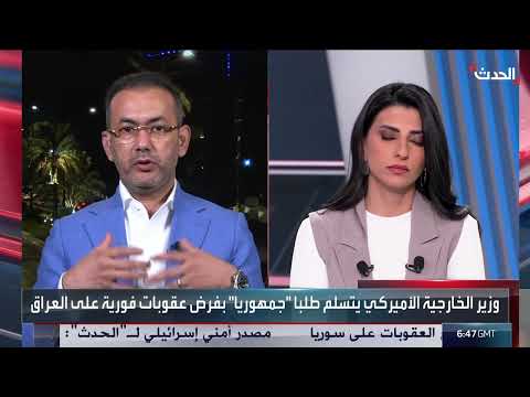 محلل: على الحكومة العراقية موازنة علاقاتها مع إيران وأميركا