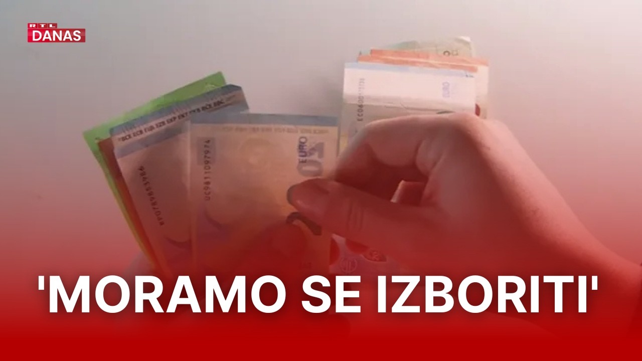 Hrvati izlaze na ulice zbog malih plaća i mirovina | RTL Danas