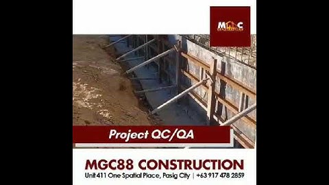 MGC88 Construction I Project QC/QA Services