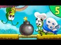 Несносный УЛИТКА БОБ 3. Серия 5. Забавная игра Snail Bob 3 от Игрули TV