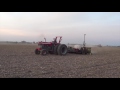 Planting Soybeans near Alvada Ohio Massey Ferguson Style