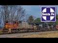 Atsf lives chasing ns 15t in the shenandoah valley with a santa fe leader