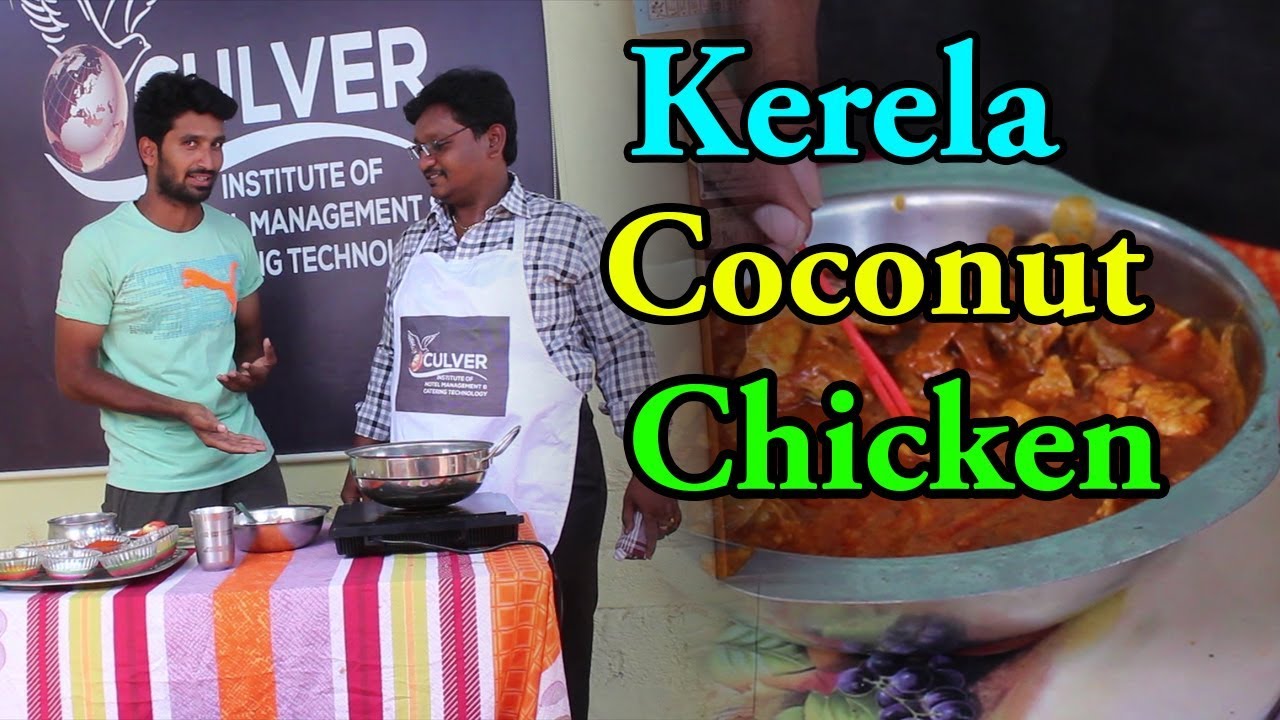 Kerela Coconut Chicken | Street Food | Village food factory | Street Food Mania