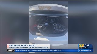K-9 Search Leads To The Seizure Of Nearly 500 Pounds Of Suspected Meth Chp