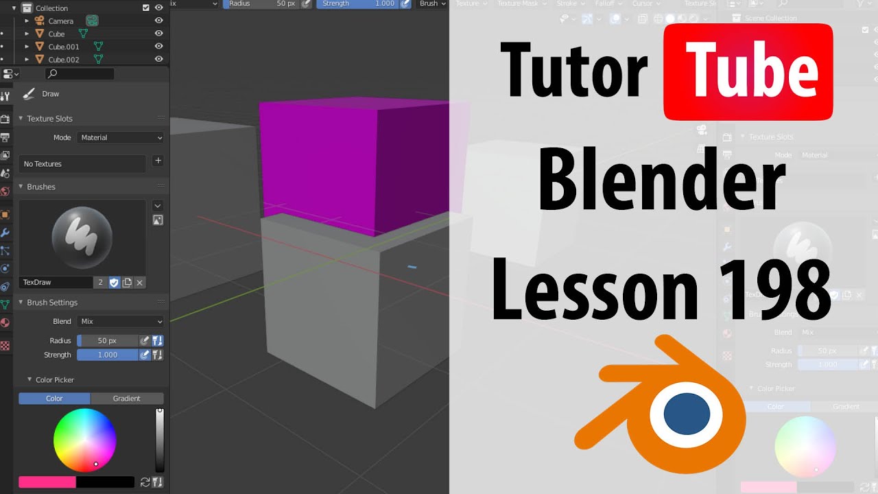 Blender Tutorial - Lesson 198 - Changing Theme - YouTube